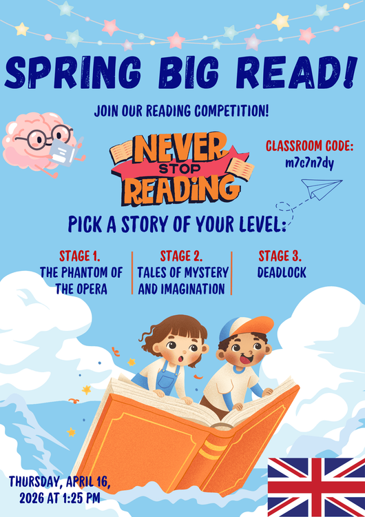 Spring Big Read 2026