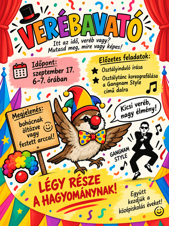 Verébavató 2026